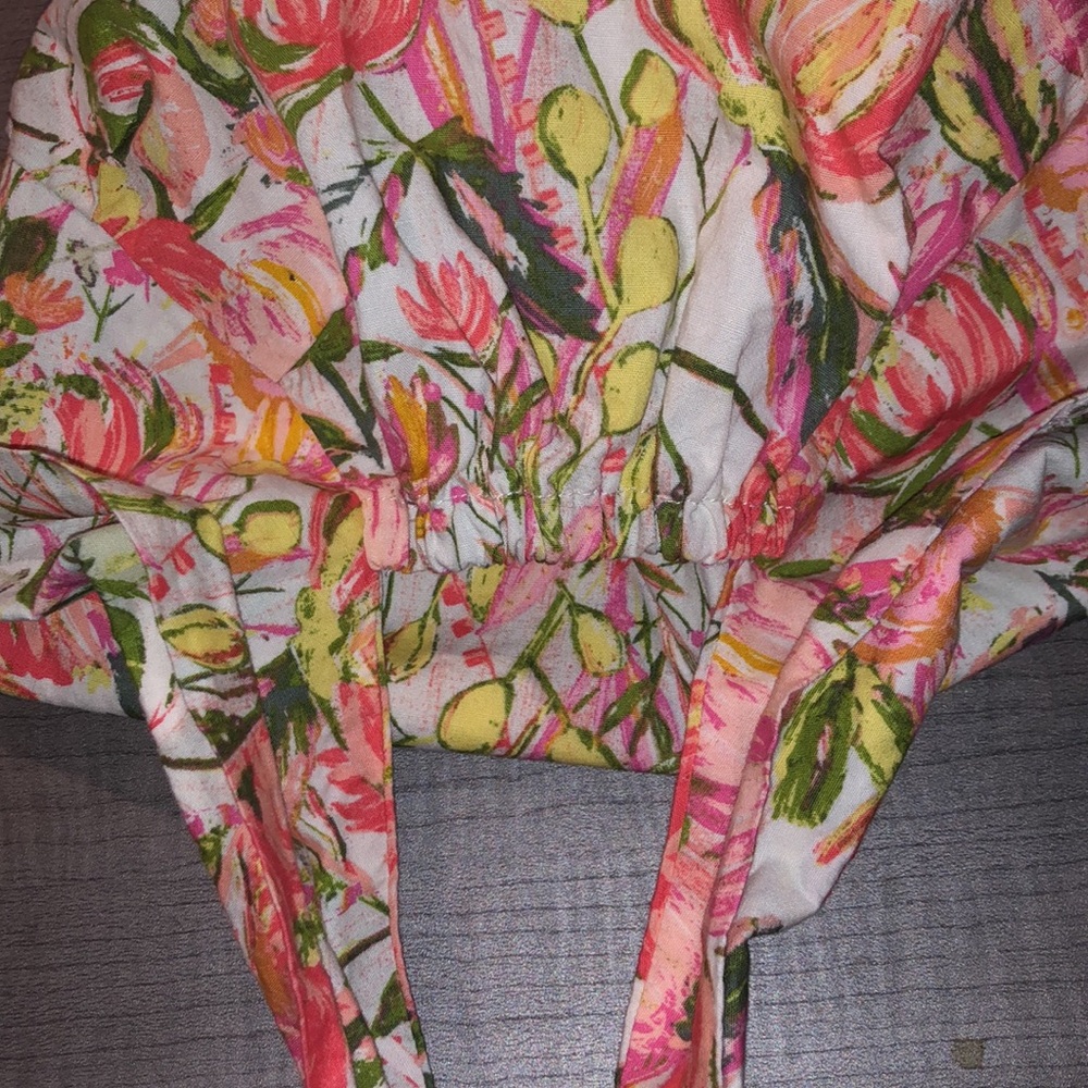 Floral Scrub Cap - Picture 3 of 3